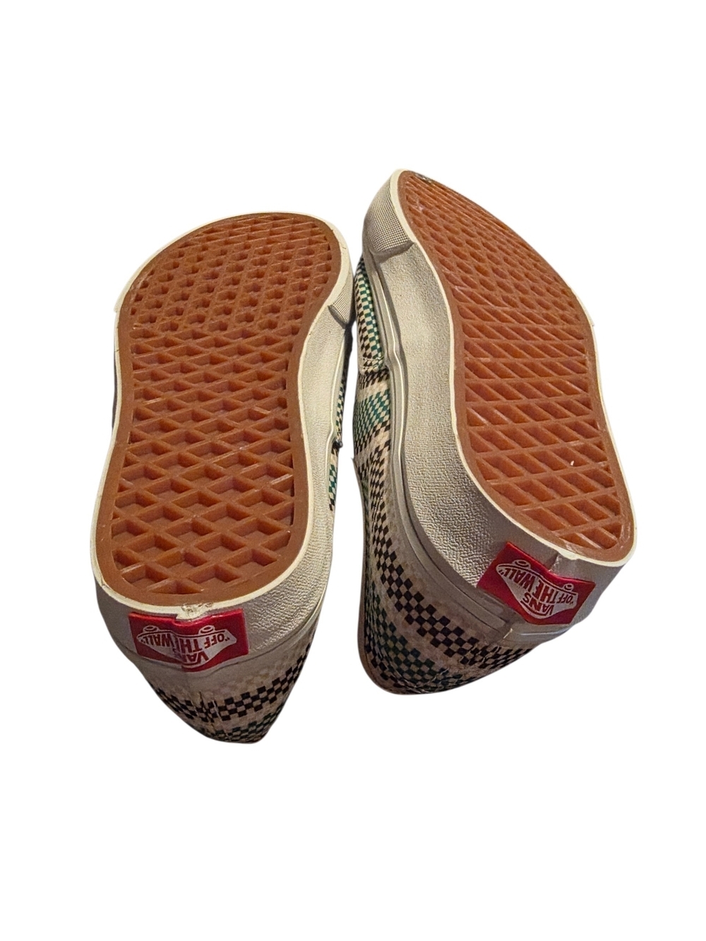 Vans Low Top Checkerboard Sneakers - Mens Size 4.5/Women's 6 - Picture 3 of 4